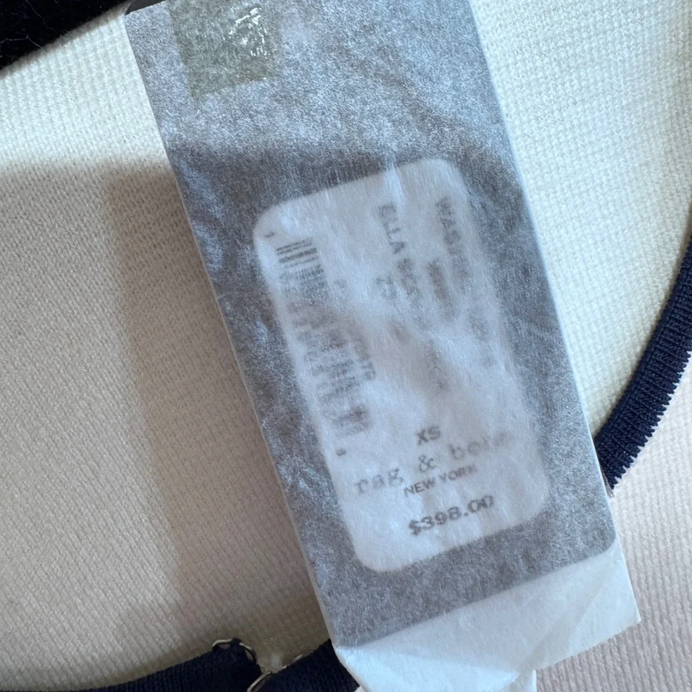 NWT $398 RAG & BONE Ella Wool-Blend Front-Zip Cardigan in XS - Picture 12 of 12